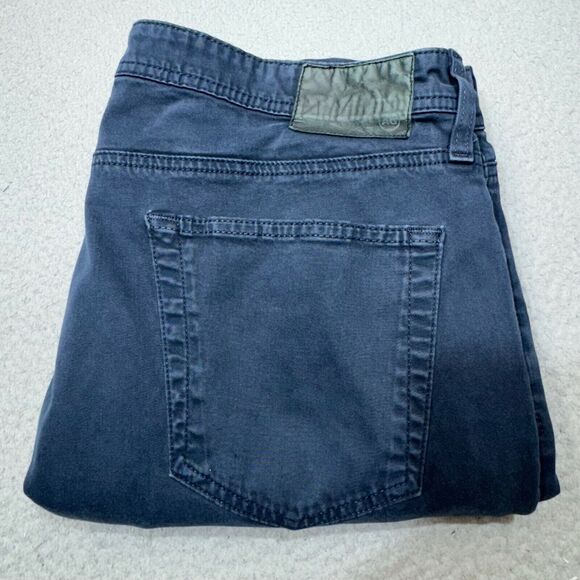 AG Adriano Goldschmied Pant Men 38x34 Blue Tellis Chino Modern Slim 5 Pocket - Picture 14 of 16